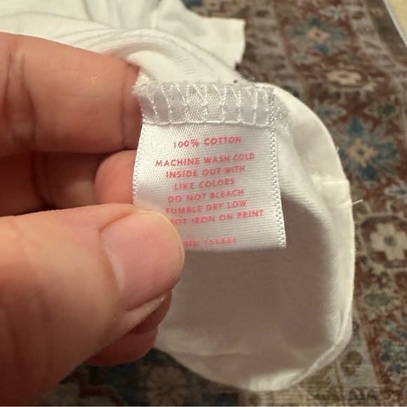 Ban.do• women’s white cotton cocktail T-shirt size medium - Picture 8 of 10